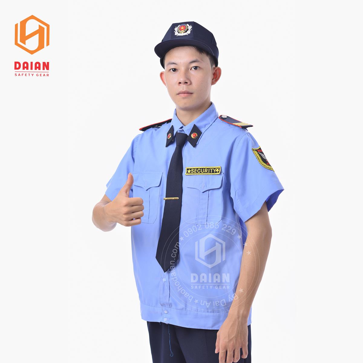 Áo bảo vệ vải kate ngắn tay ABV03NT