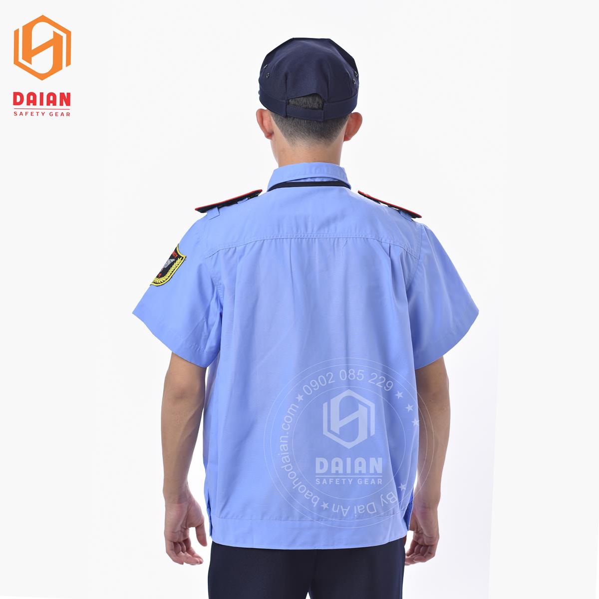 Áo bảo vệ vải kate ngắn tay ABV03NT