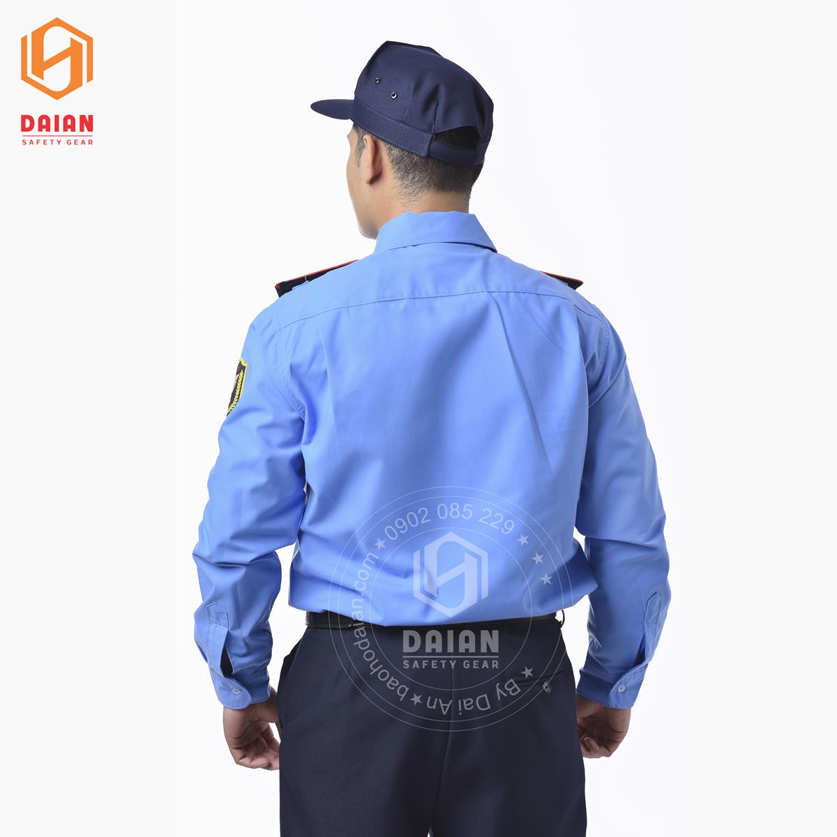Quần áo bảo vệ dài tay vải kate BV05DT2