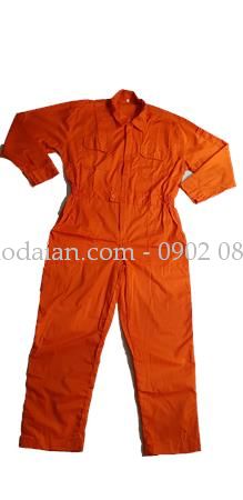 Áo liền quần bảo hộ màu cam