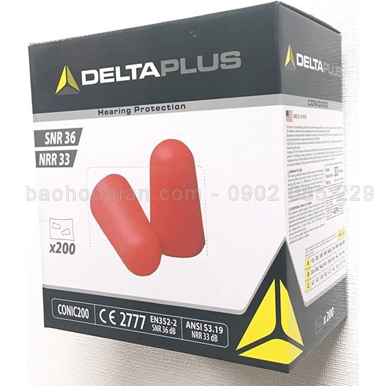 Nút tai chống ồn Deltaplus Conic200