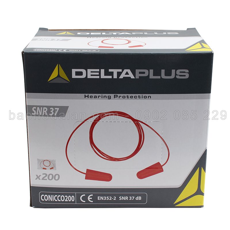 Nút tai giảm ồn Deltaplus conicco200