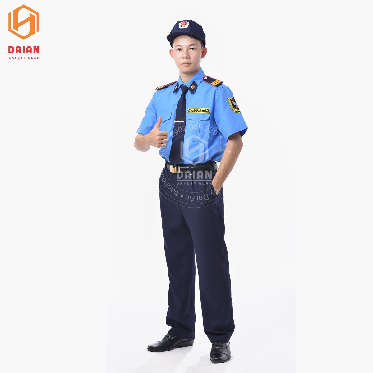 Đồng phục bảo vệ ngắn tay BV05NT2