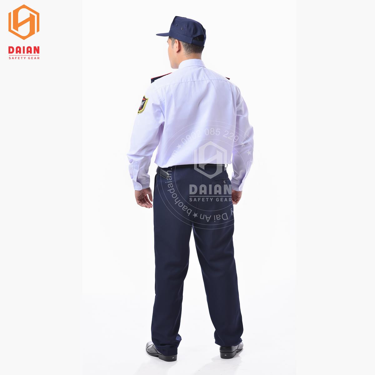 Quần áo bảo vệ dài tay vải kate BV06DT2