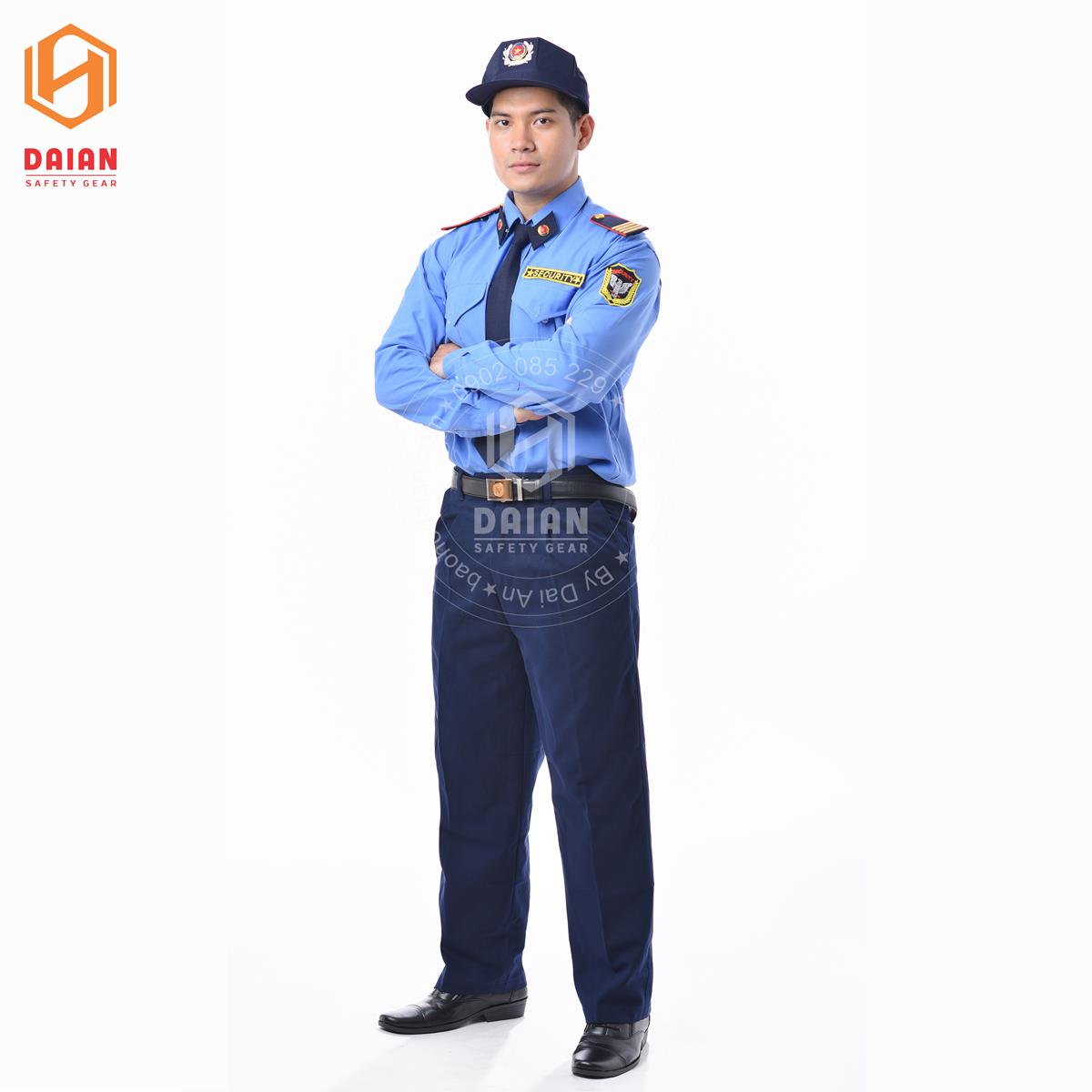 Đồng phục bảo vệ dài tay BV07DT3