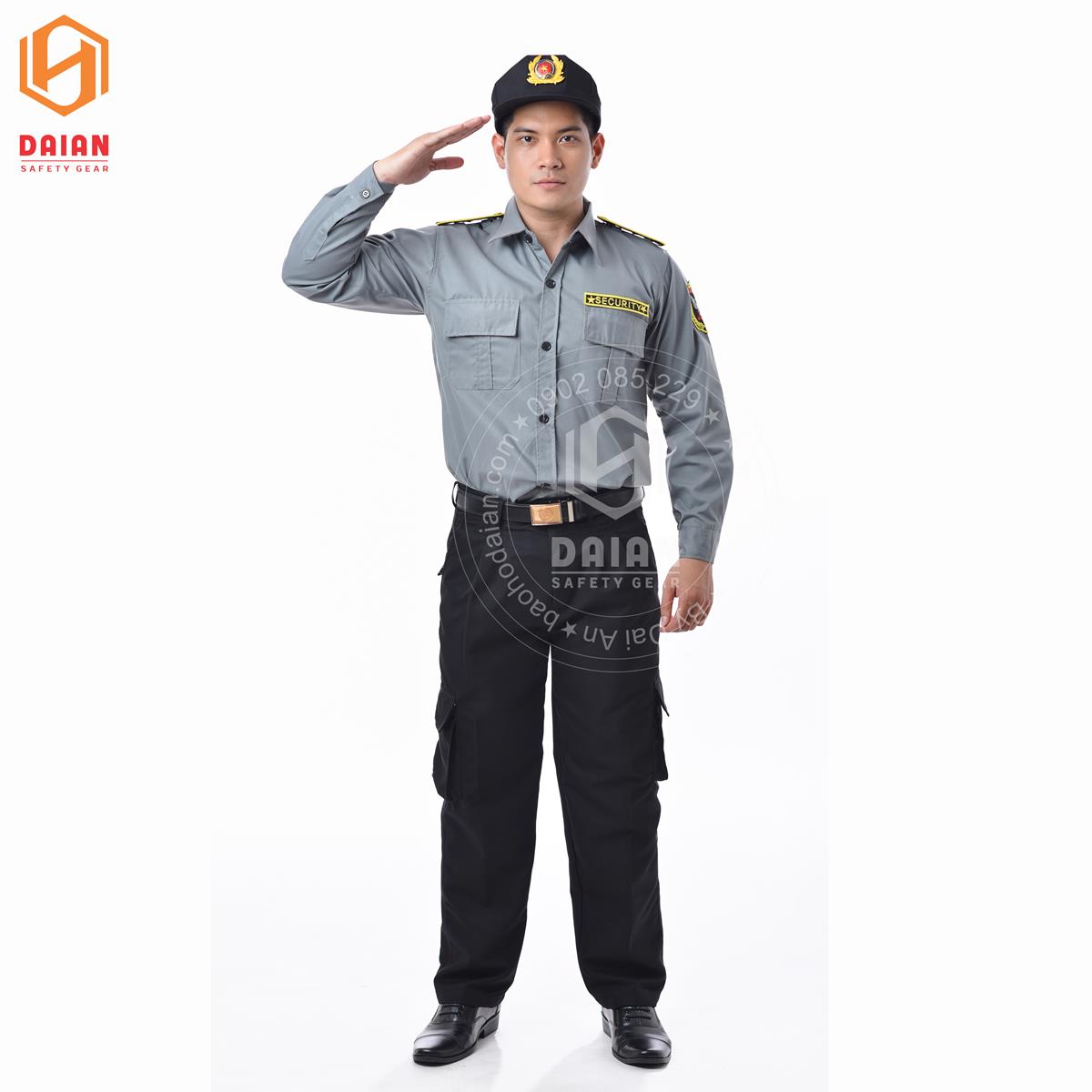 Quần áo bảo vệ dài tay vải kaki 65/35 BV09DT5
