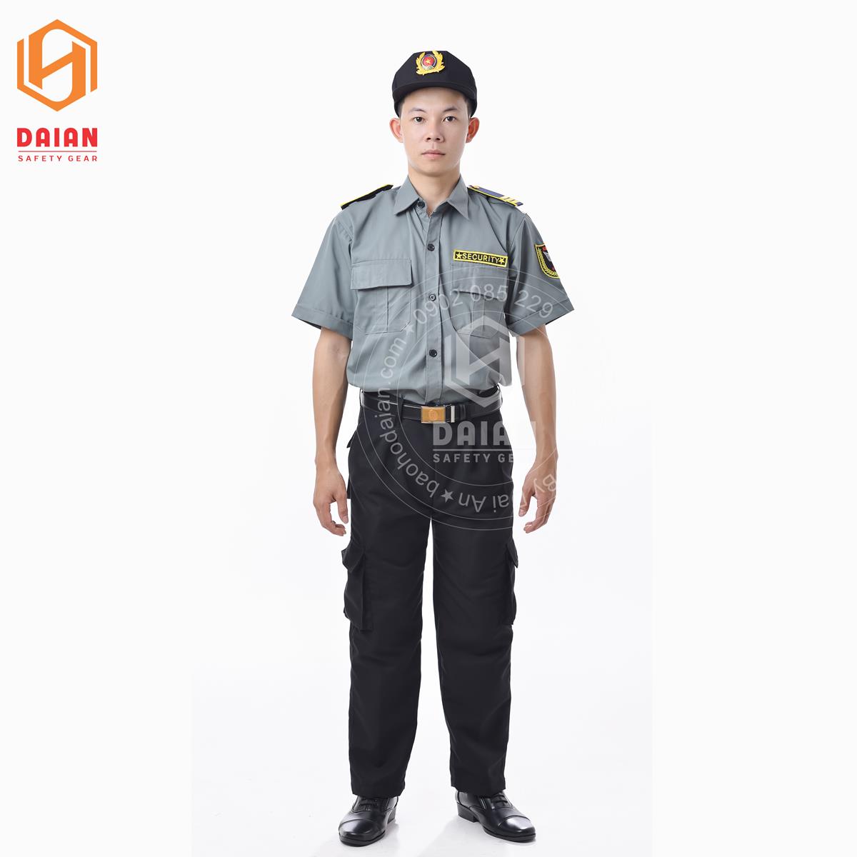 Quần áo bảo vệ ngắn tay vải kaki 65/35 BV09NT5