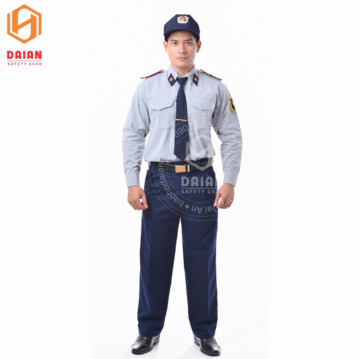 Quần áo bảo vệ dài tay vải kate ford BV13DT3