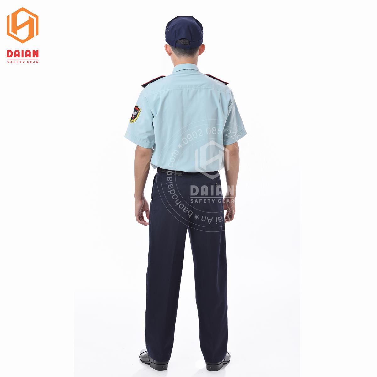 Quần áo bảo vệ ngắn tay vải kate ford BV14NT3