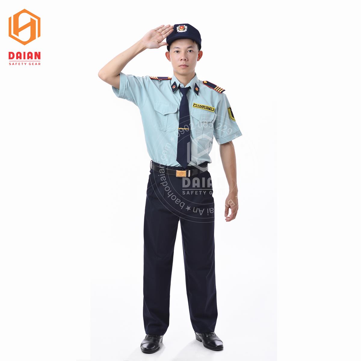 Quần áo bảo vệ ngắn tay vải kate ford BV14NT3