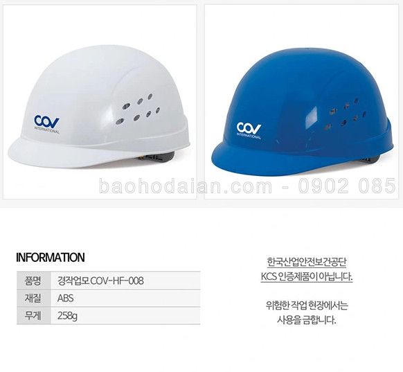 Nón bảo hộ COV-HF-008