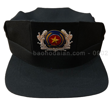 Nón bảo vệ màu Đen gắn sao