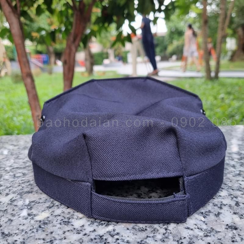 Nón bảo vệ 3 cạnh màu xanh đen