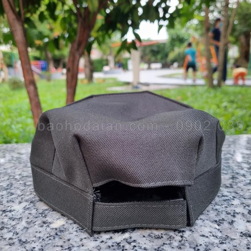 Nón bảo vệ 3 cạnh màu xanh rêu