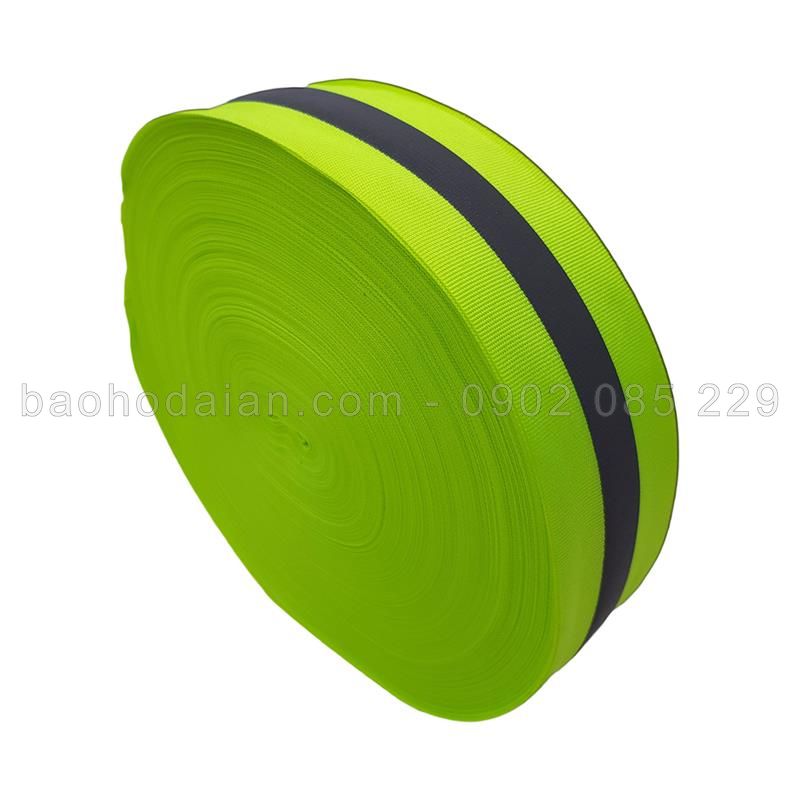 Dây phản quang vải RPW xanh lá