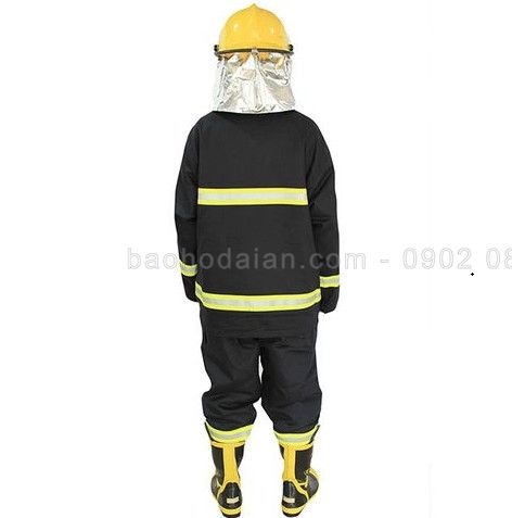 Quần áo PCCC TT150 5 món màu xanh đen (loại tốt)