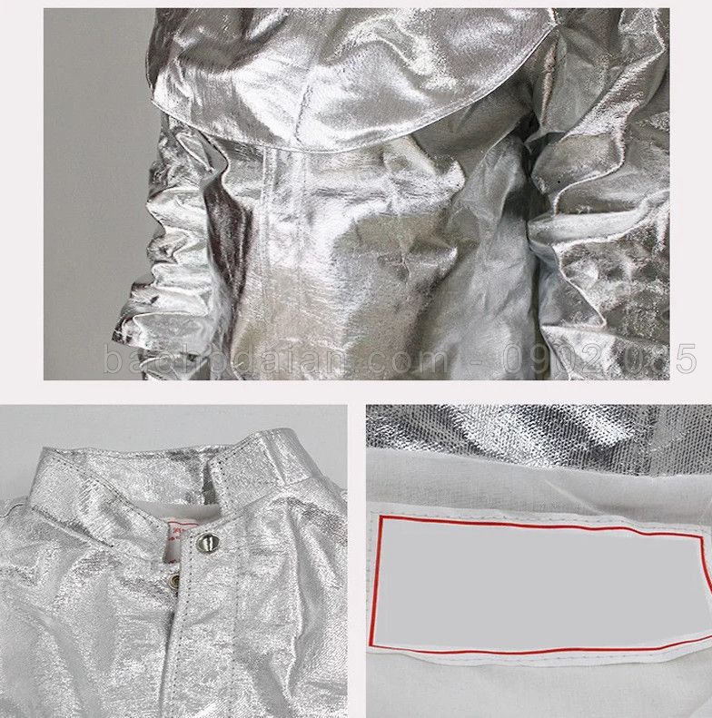 Quần áo tráng bạc chịu nhiệt 1000 độ
