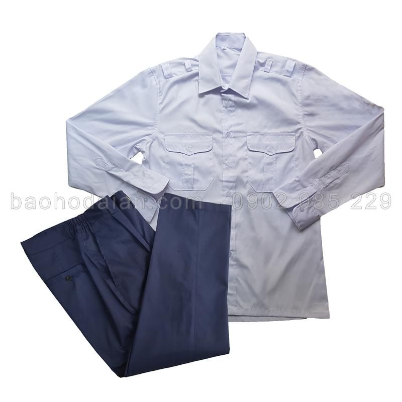 Quần áo bảo vệ dài tay vải kate BV06DT2