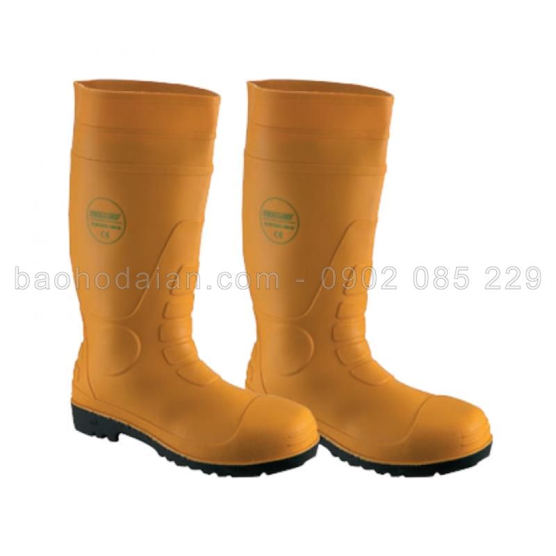 Ủng cao su đế thép R219MSTC- Yellow