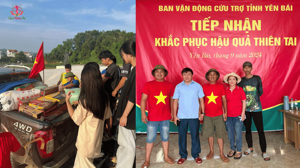 [Yên Bái - Lào Cai] Quà Tặng Mẹ hỗ trợ bà con tại Yên Bái và Lào Cai sau thiên tai
