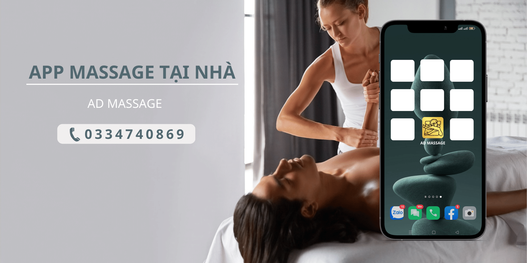APP MASSAGE TẠI NHÀ - AD MASSAGE