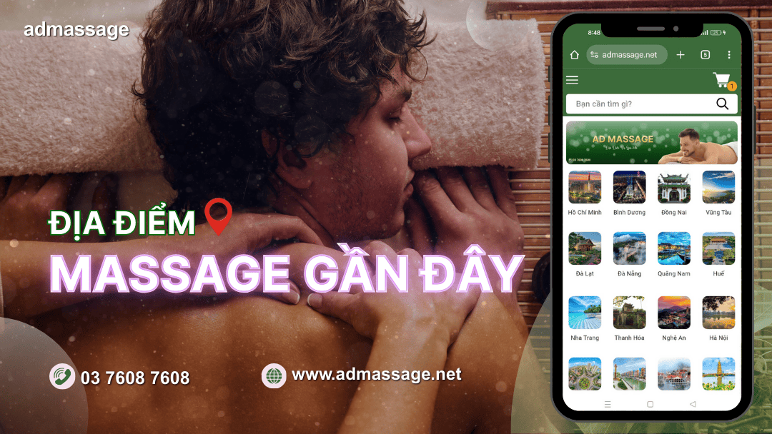 ĐỊA ĐIỂM MASSAGE GẦN ĐÂY