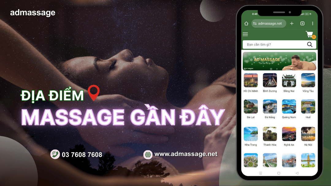 ĐỊA ĐIỂM MASSAGE GẦN ĐÂY