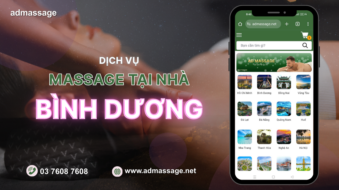 DỊCH VỤ MASSAGE TẠI NHÀ BÌNH DƯƠNG