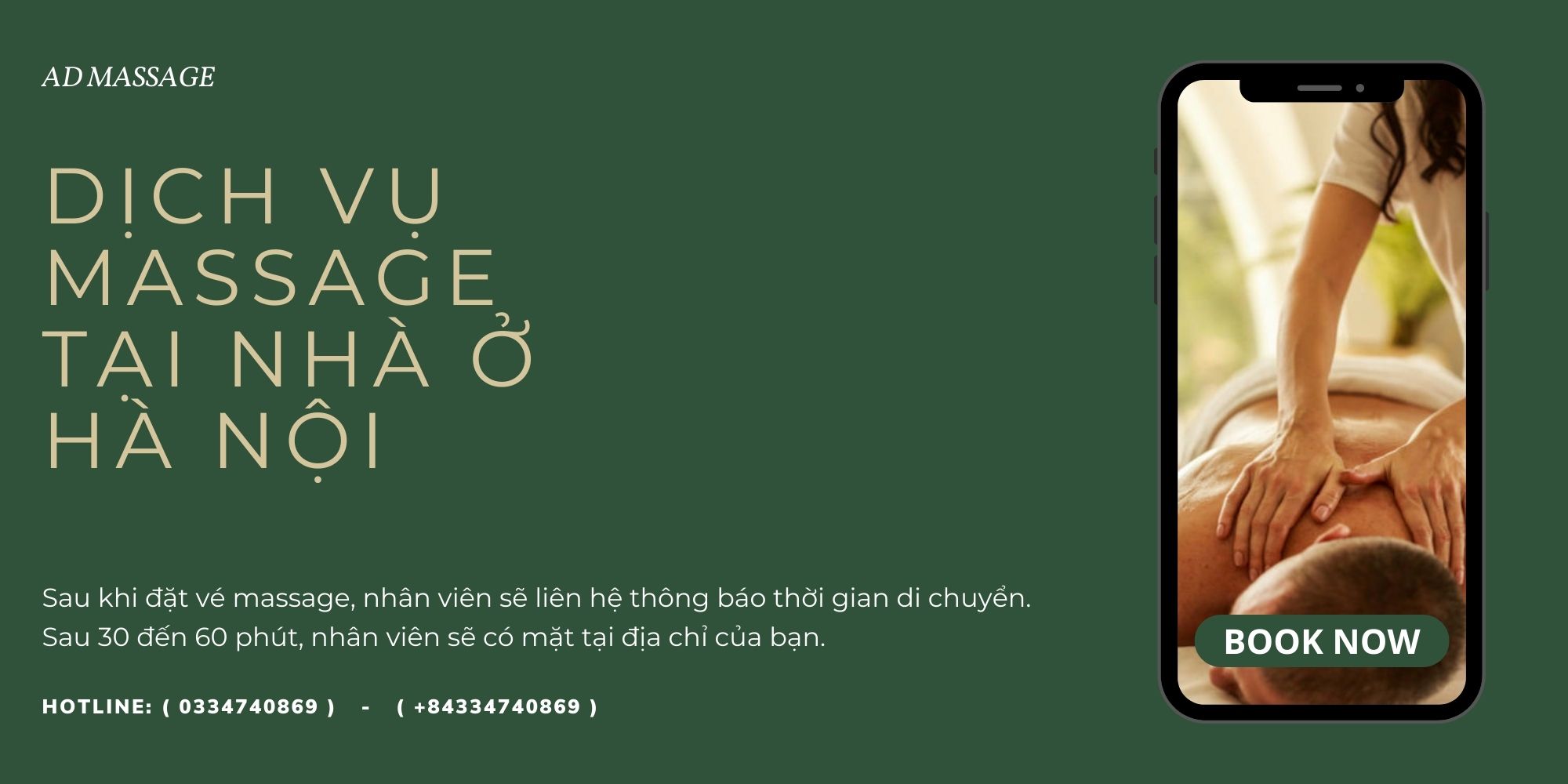 DỊCH VỤ MASSAGE TẠI NHÀ Ở HÀ NỘI