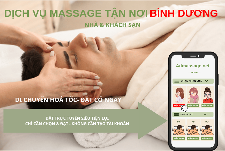 DỊCH VỤ MASSAGE TẬN NƠI BÌNH DƯƠNG