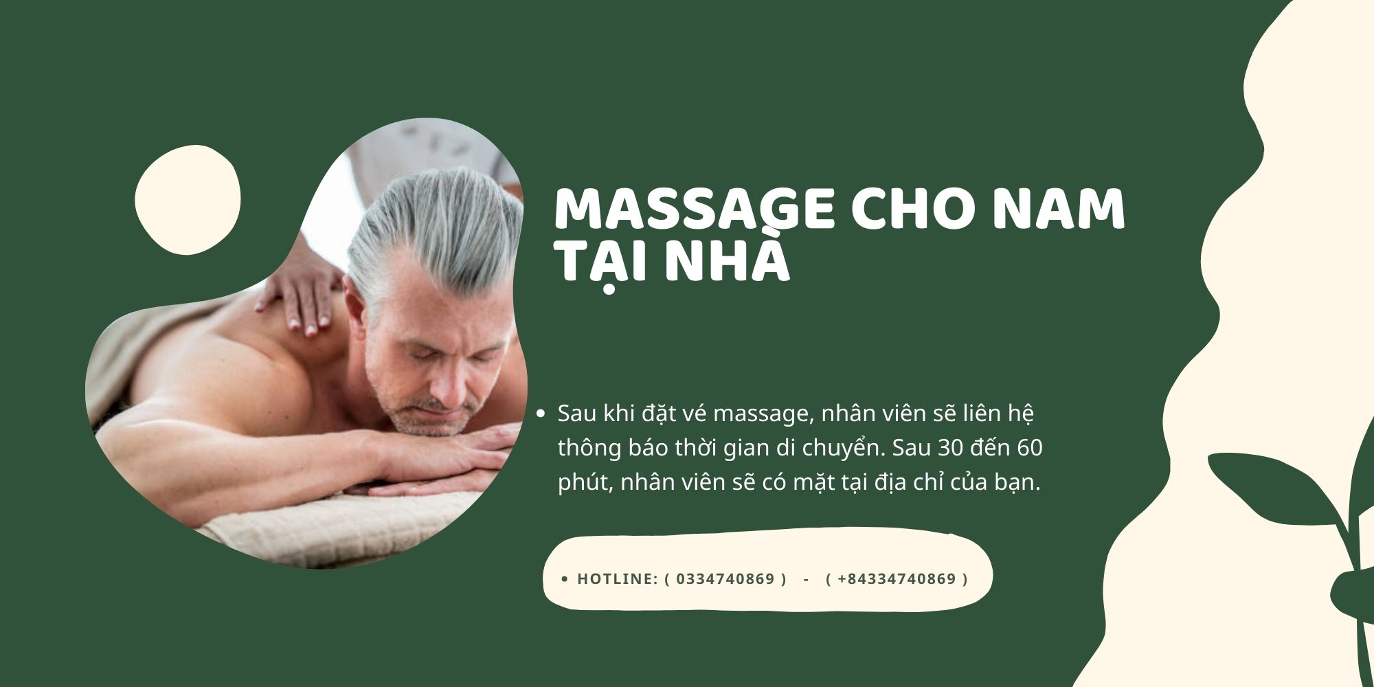 MASSAGE CHO NAM TẠI NHÀ
