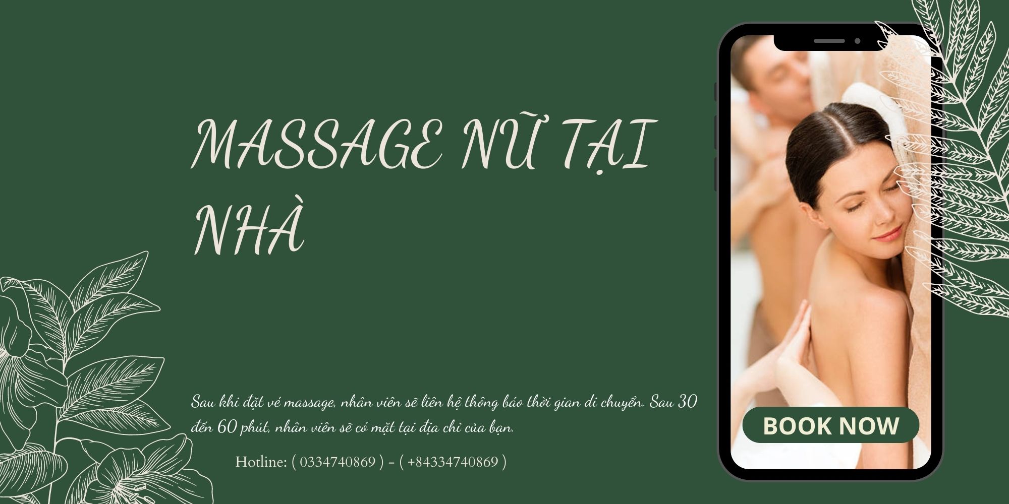 MASSAGE NỮ TẠI NHÀ