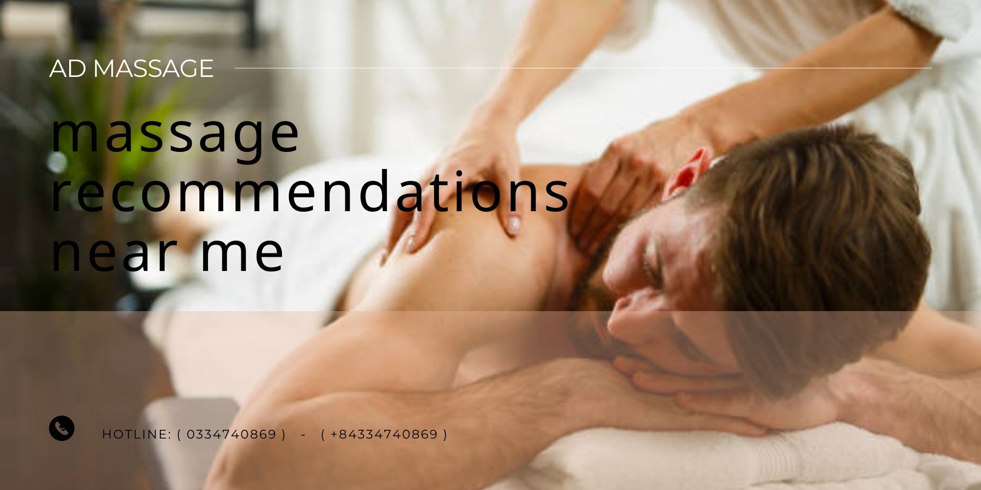 massage recommendations near me