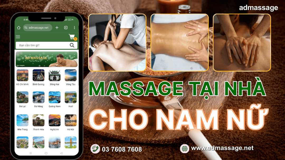 MASSAGE TẠI NHÀ CHO NAM NỮ