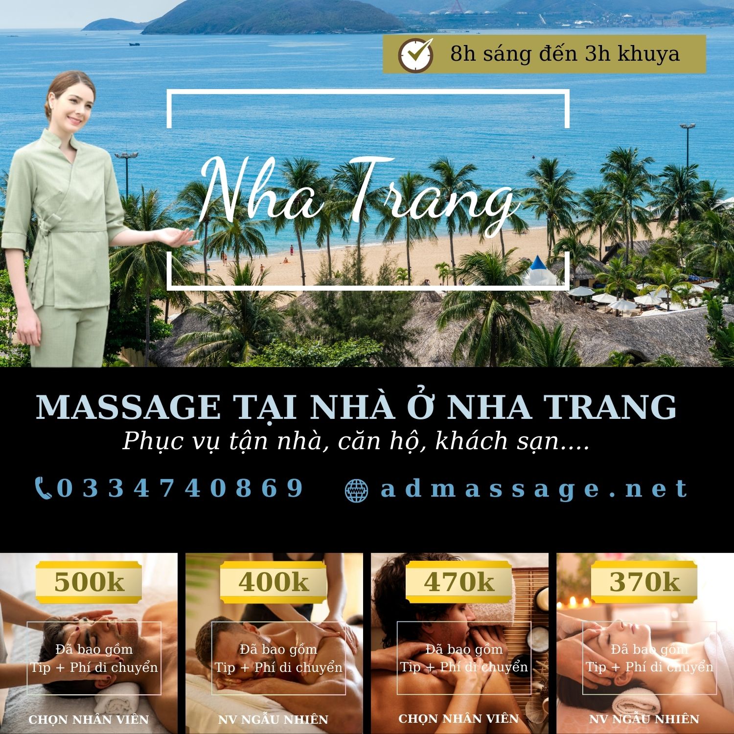 DỊCH VỤ MASSAGE TẠI NHÀ Ở NHA TRANG NÀO HOT NHẤT HIỆN NAY?