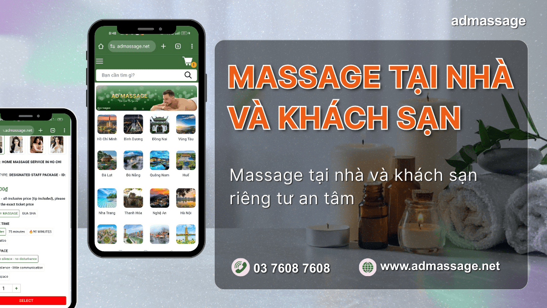 MASSAGE TẠI NHÀ VÀ KHÁCH SẠN