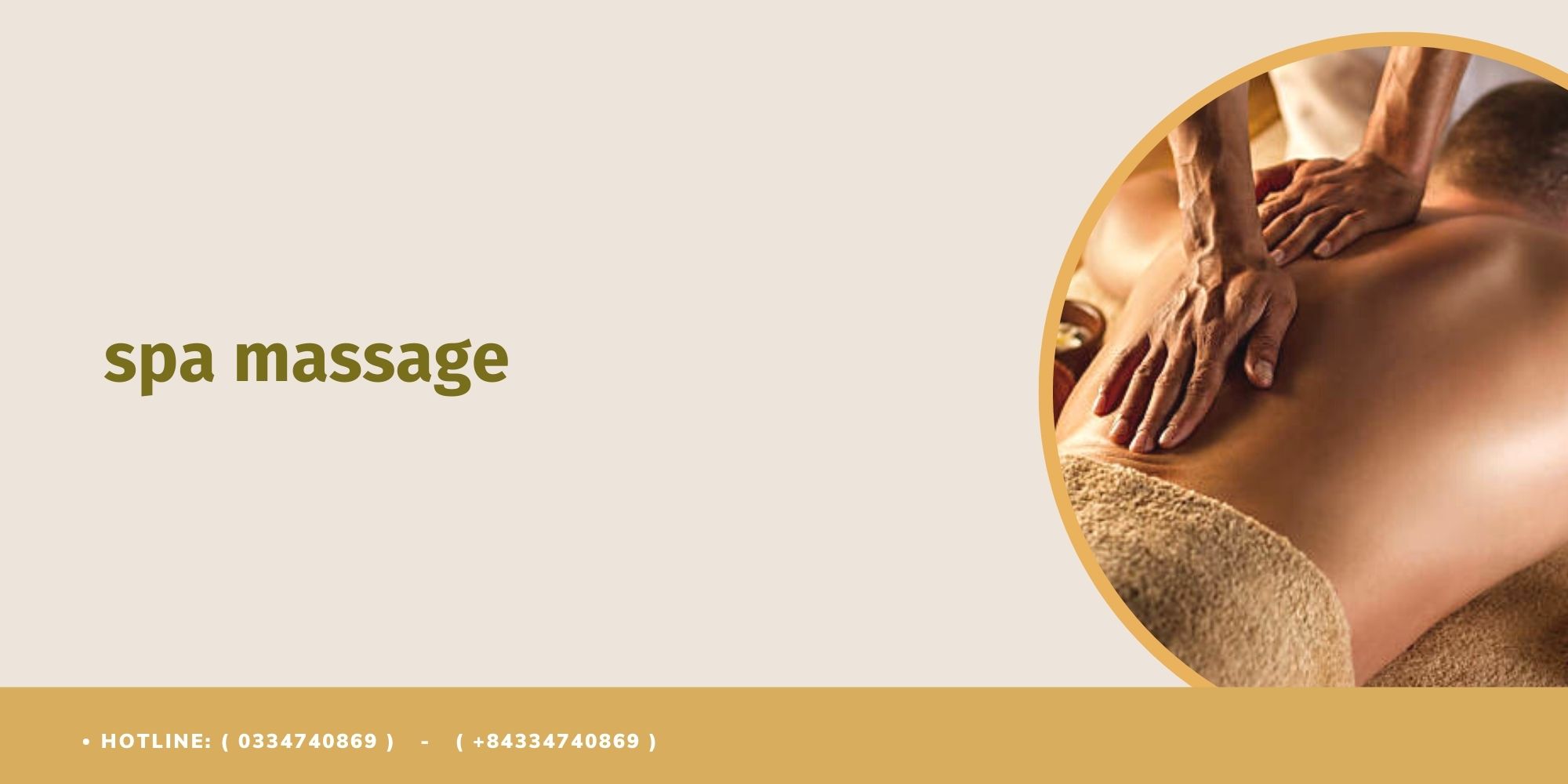 spa massage