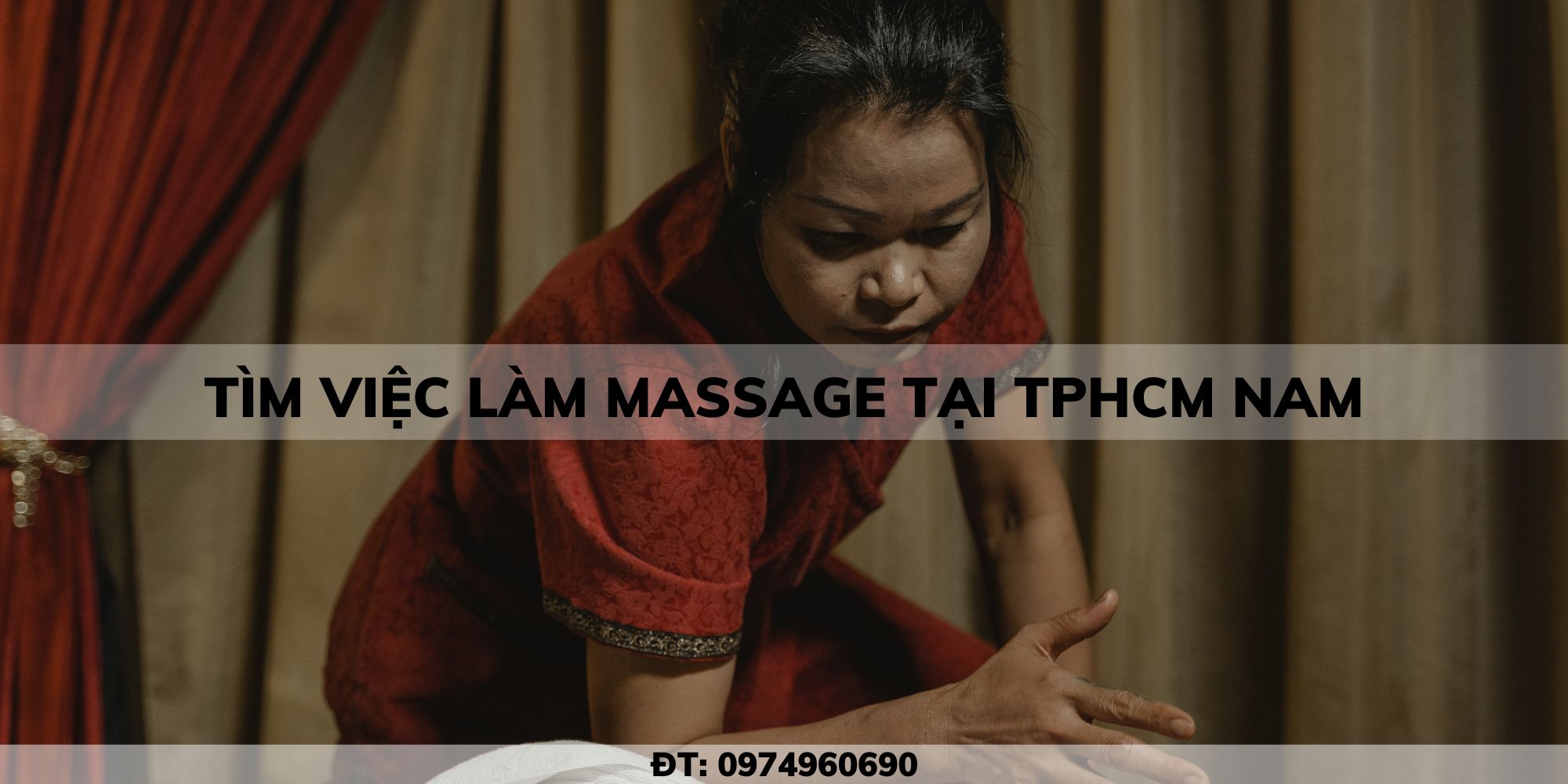 TÌM VIỆC LÀM MASSAGE TẠI TPHCM NAM