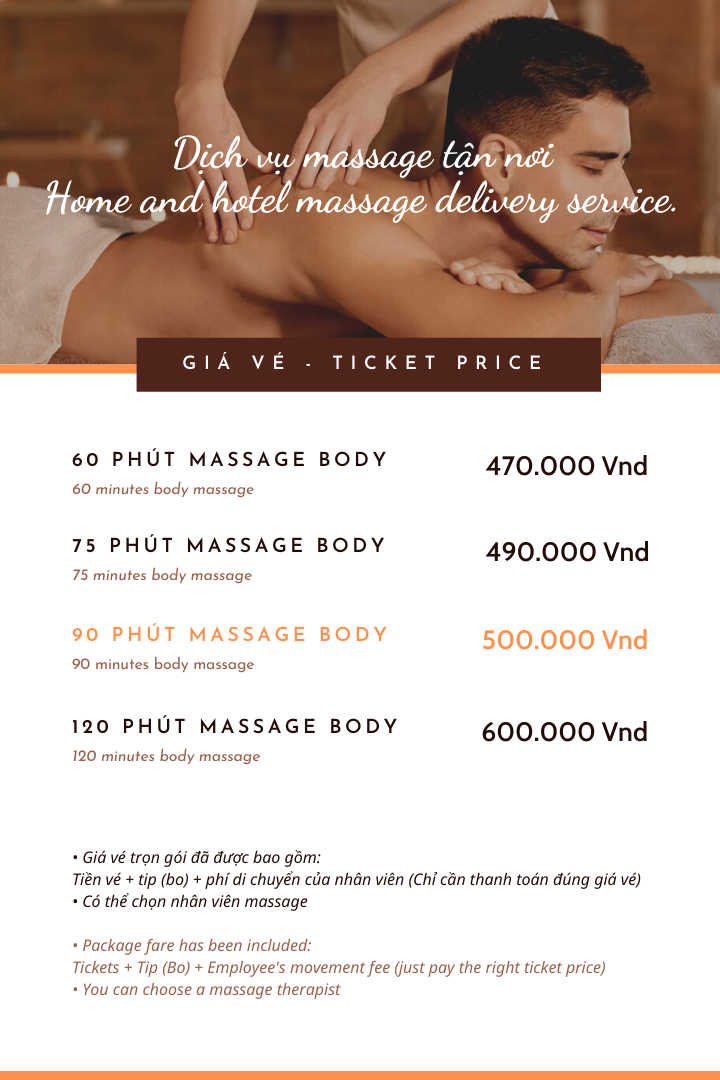 MASSAGE TẠI NHÀ TPHCM