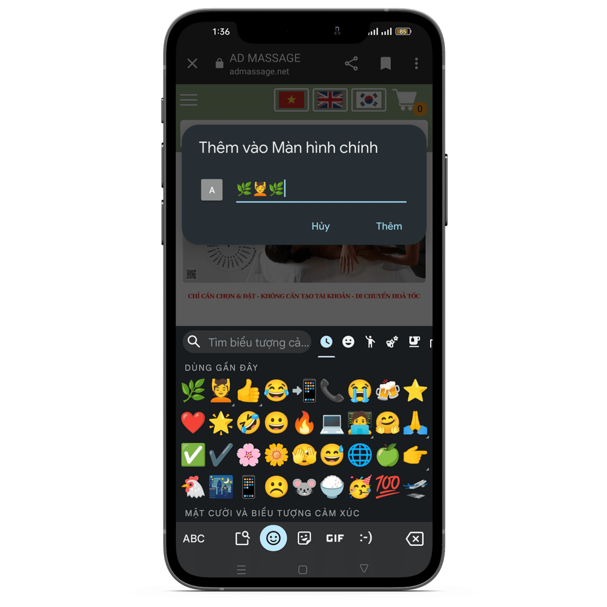 app massage tại nhà