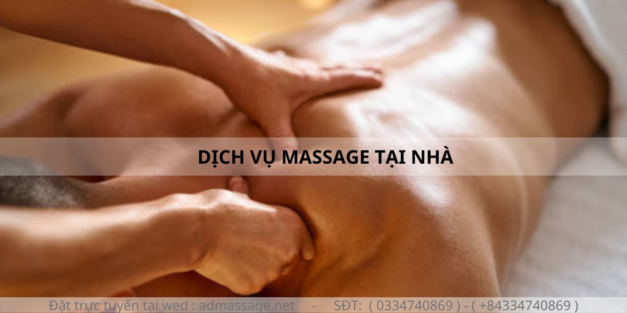 DỊCH VỤ MASSAGE TẠI NHÀ