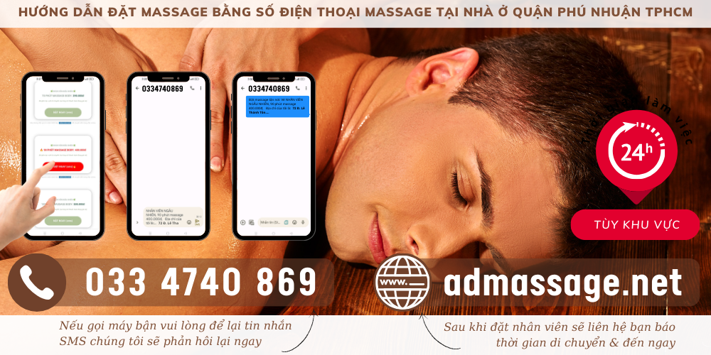 HÉ LỘ SỐ ĐIỆN THOẠI MASSAGE TẠI NHÀ Ở QUẬN PHÚ NHUẬN TPHCM TRỊ ĐAU NHỨC VAI GÁY 