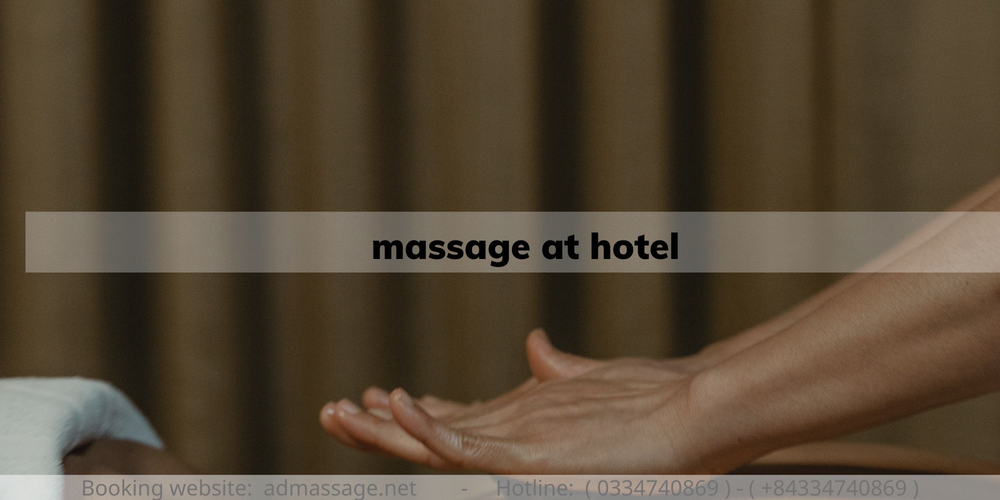 massage at hotel