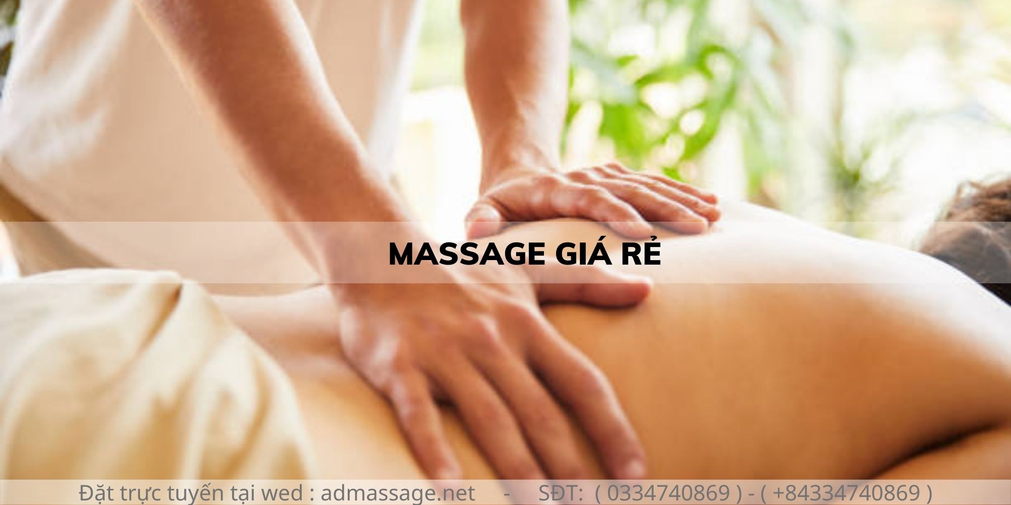 MASSAGE GIÁ RẺ