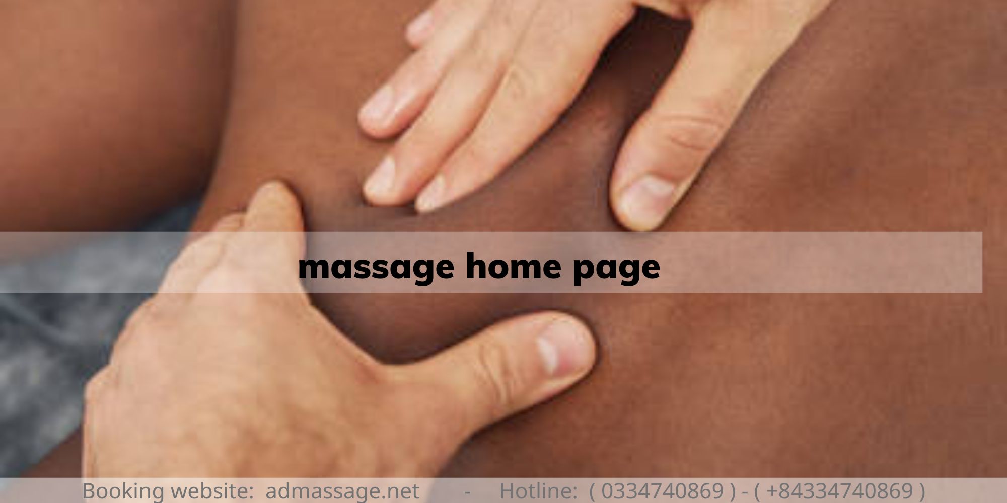 massage home page