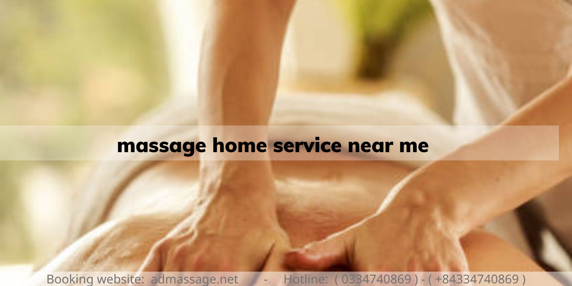 massage home service near me