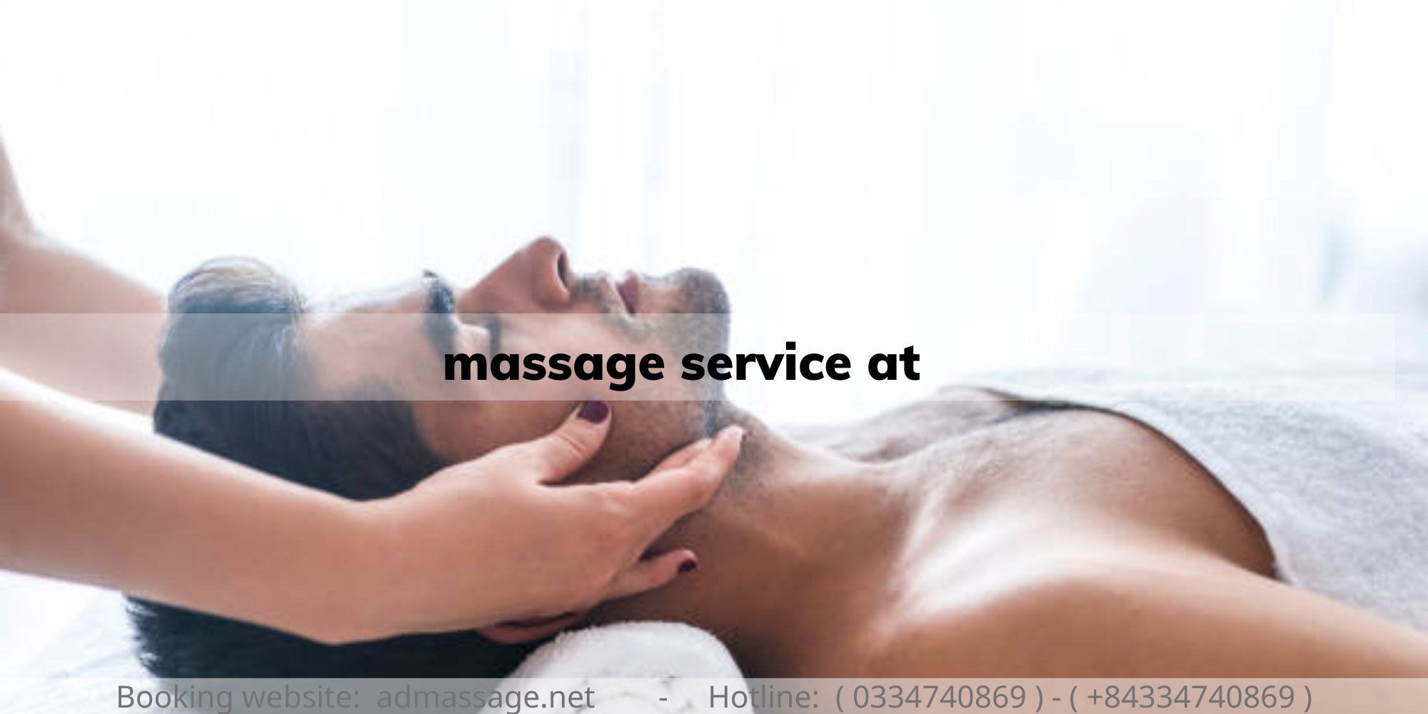massage service at