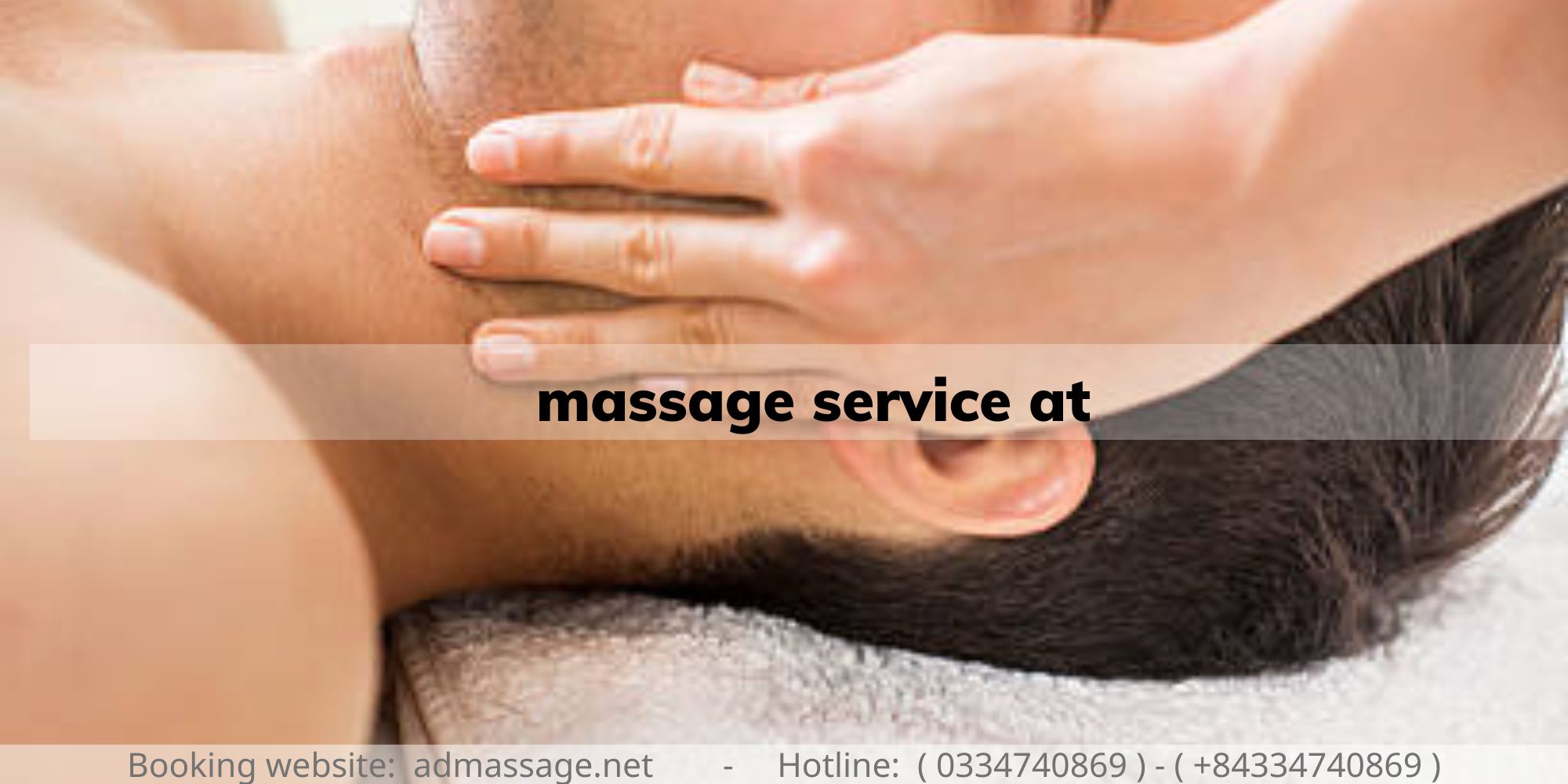 massage service at
