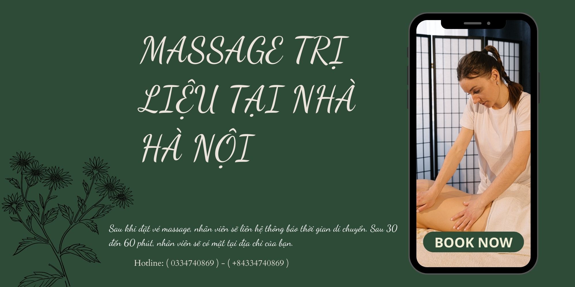 MASSAGE TRỊ LIỆU TẠI NHÀ HÀ NỘI