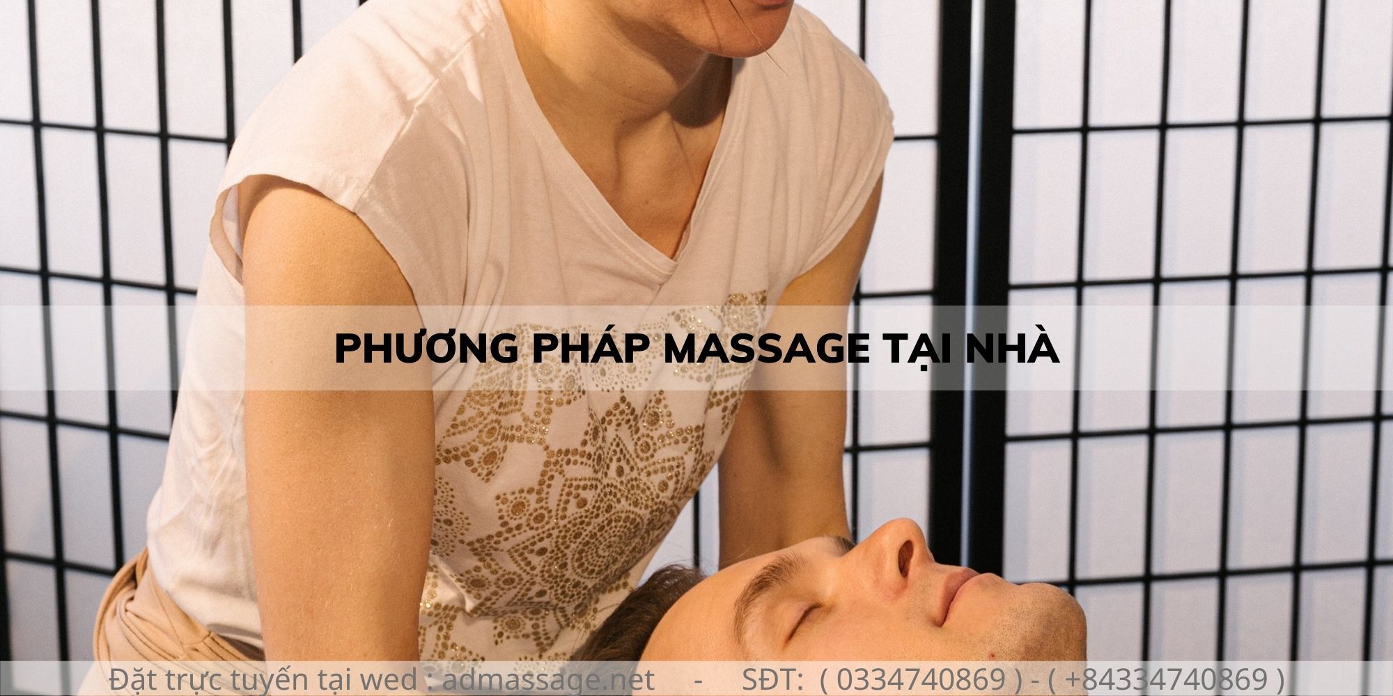 PHƯƠNG PHÁP MASSAGE TẠI NHÀ
